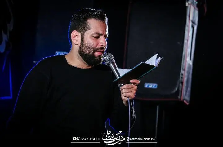 کاور دست عباس تو پشت و پناه این زمینه - امیر برومند