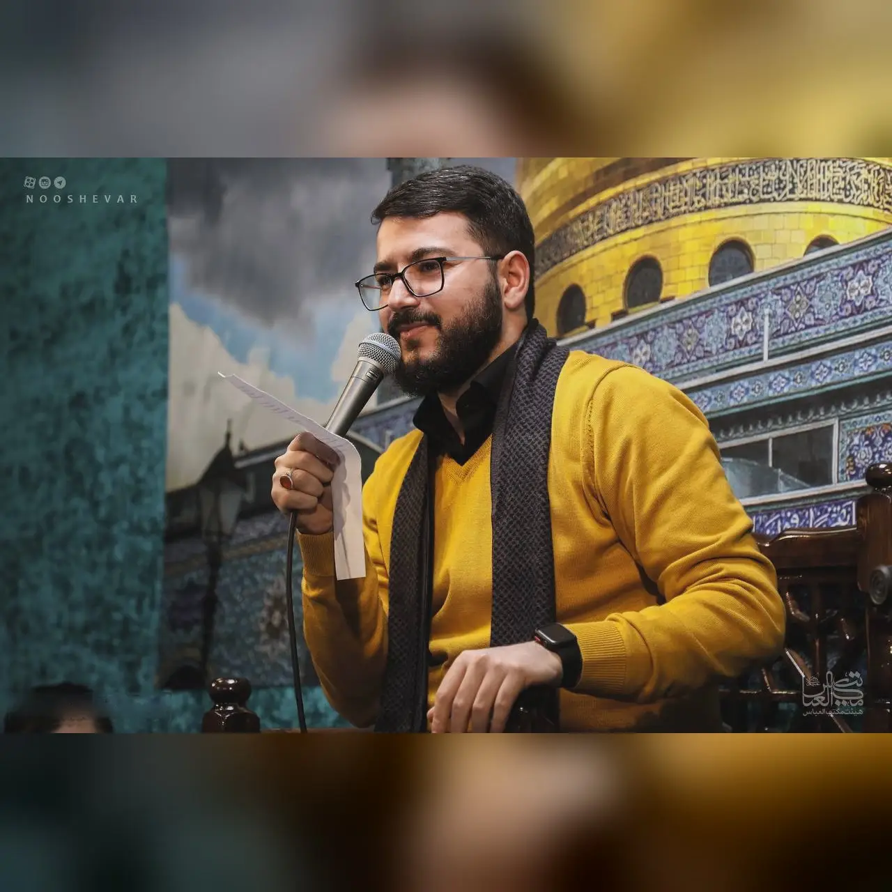 کاور گلاب ناب زینبه - سید محمدرضا نوشه ور