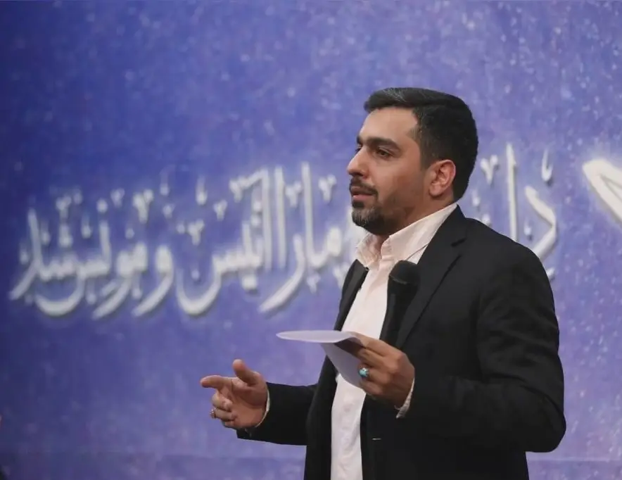کاور نور فلک از جبین تابنده اوست - حنیف طاهری