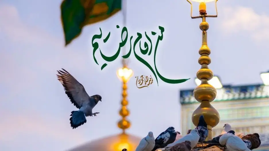 تصویر ویدئوی کلیپ نماهنگ من امامرضاییم - امیر طلاجوران