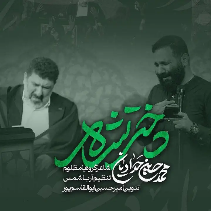 کاور نماهنگ دختر شاه - محمدحسین حدادیان