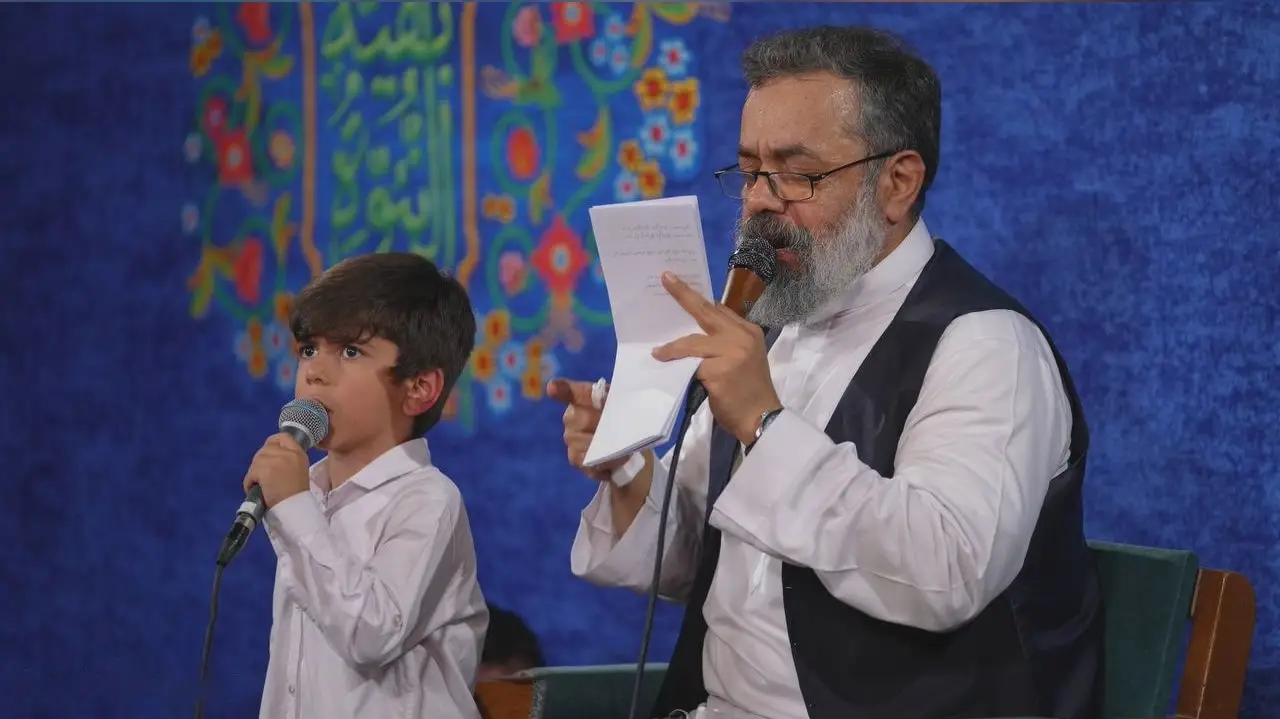کاور قبل ولادت تو خورشید - محمود کریمی
