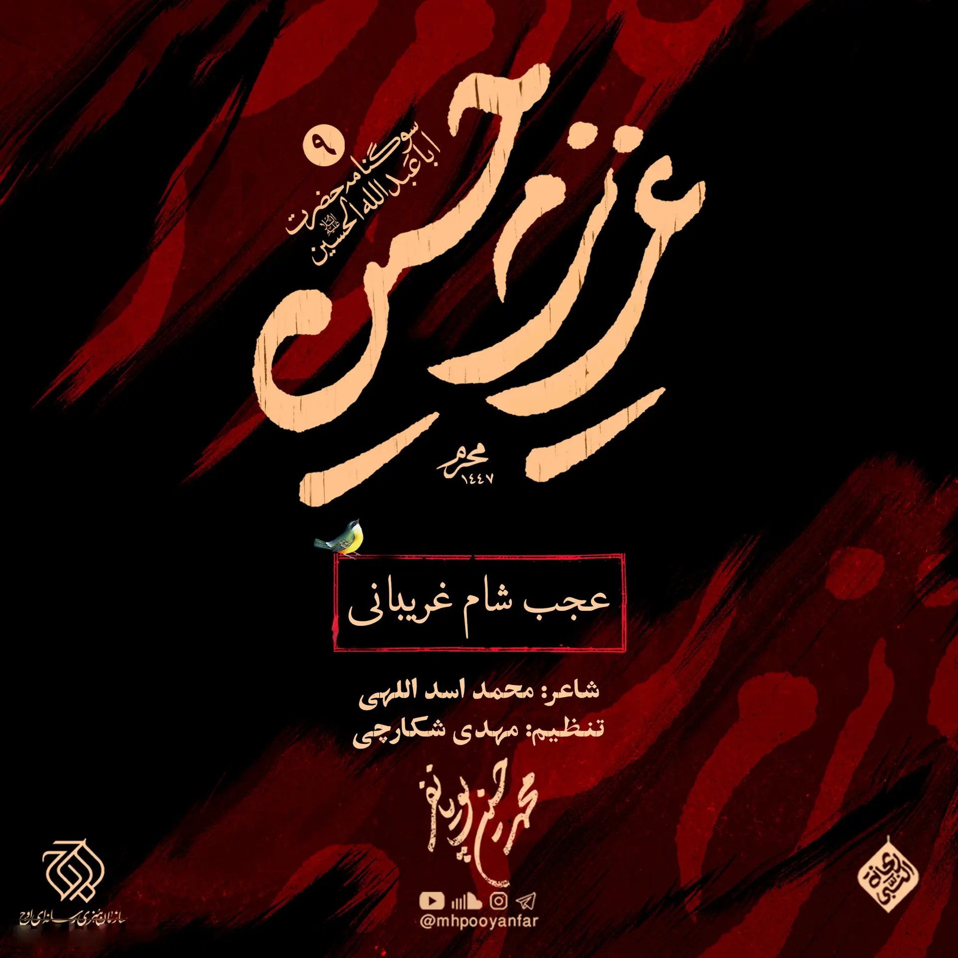 کاور نماهنگ عجب شام غریبانی - محمدحسین پویانفر