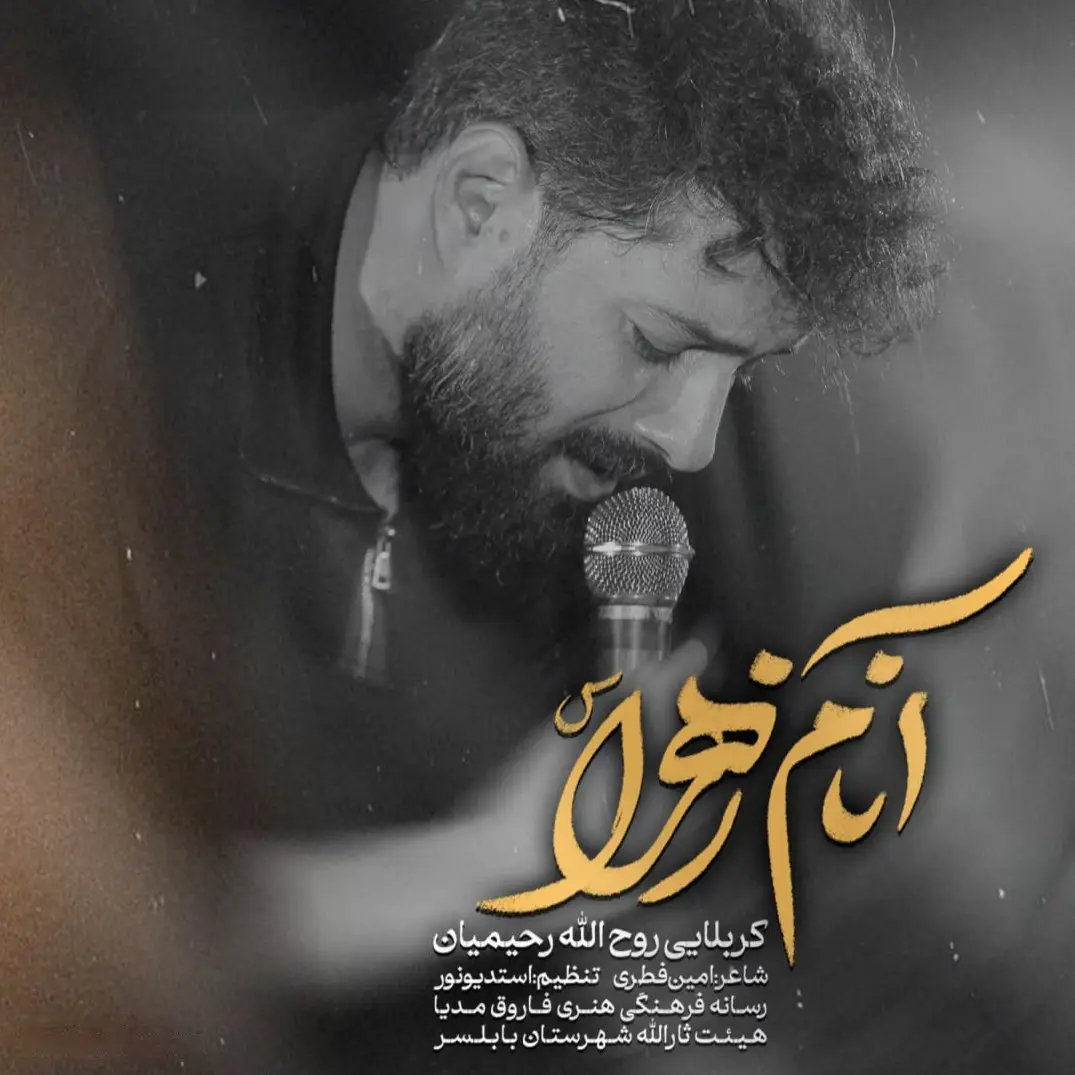 کاور نماهنگ آنام زهرا - روح الله رحیمیان