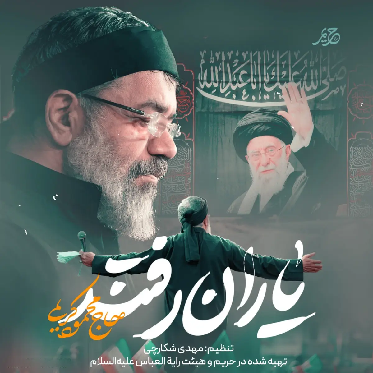 کاور نماهنگ یاران رفتند - محمود کریمی