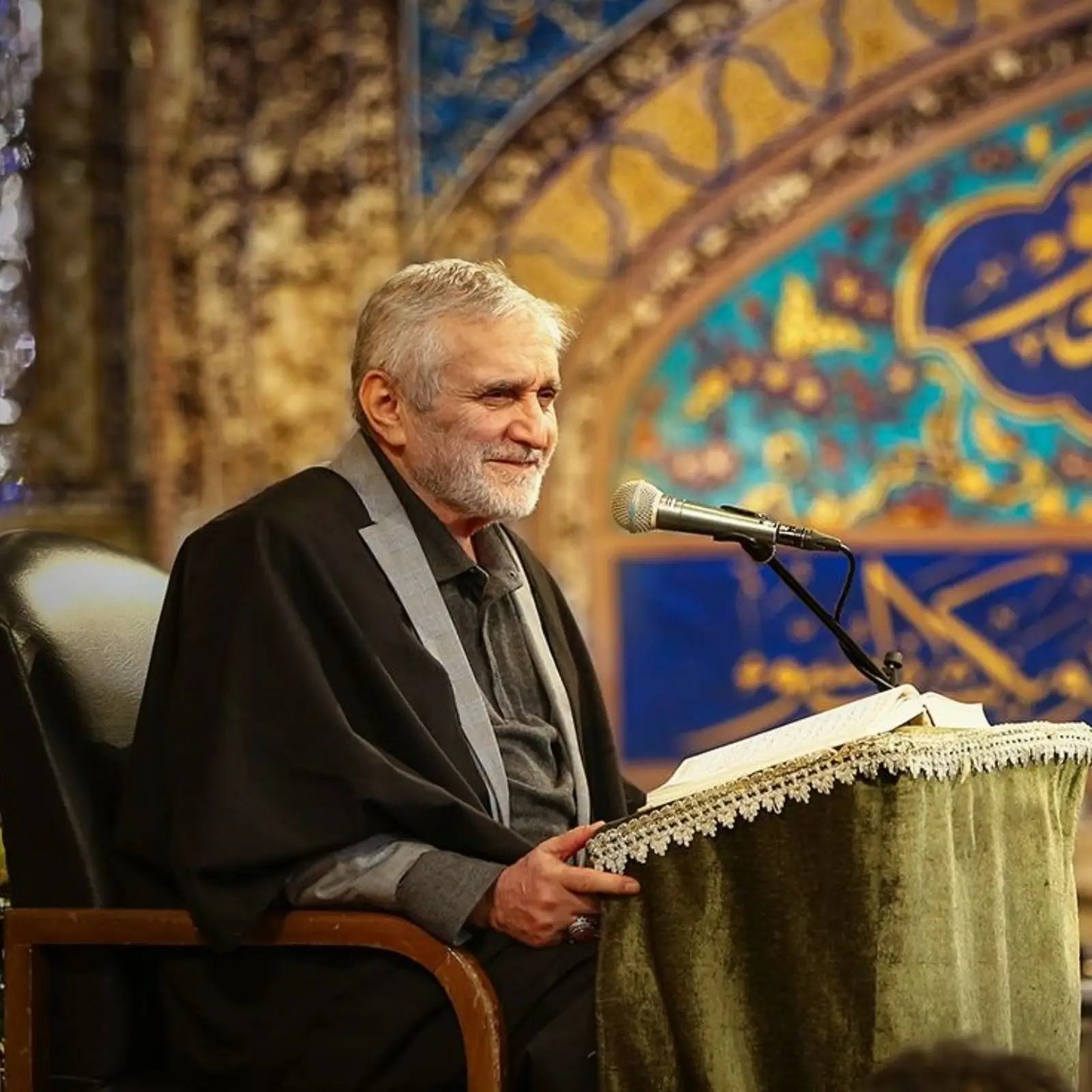 کاور مناجات خوانی شب هجدهم ماه مبارک رمضان منصور ارضی