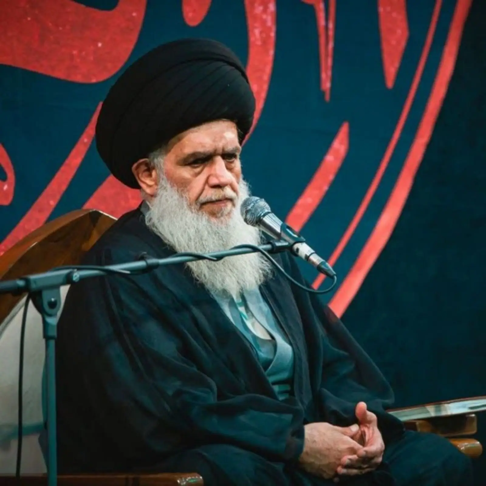 کاور سخنرانی شب عاشورا حجت الاسلام سید حسین مومنی