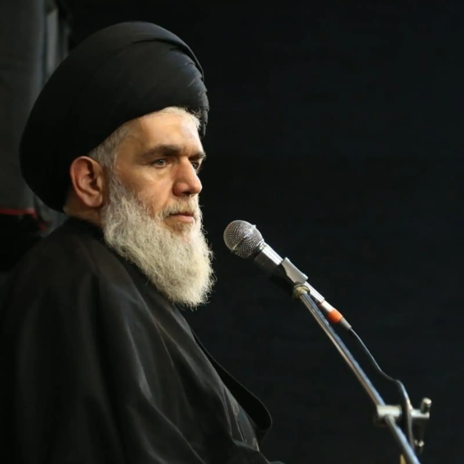 کاور سخنرانی شب ششم حجت الاسلام سید حسین مومنی