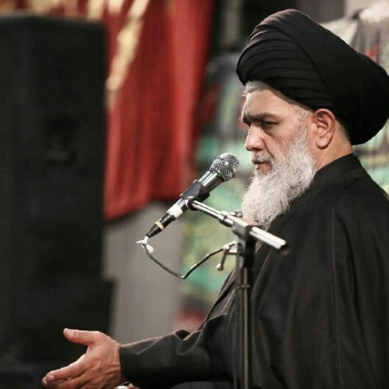 کاور سخنرانی شب سوم حجت الاسلام سید حسین مومنی