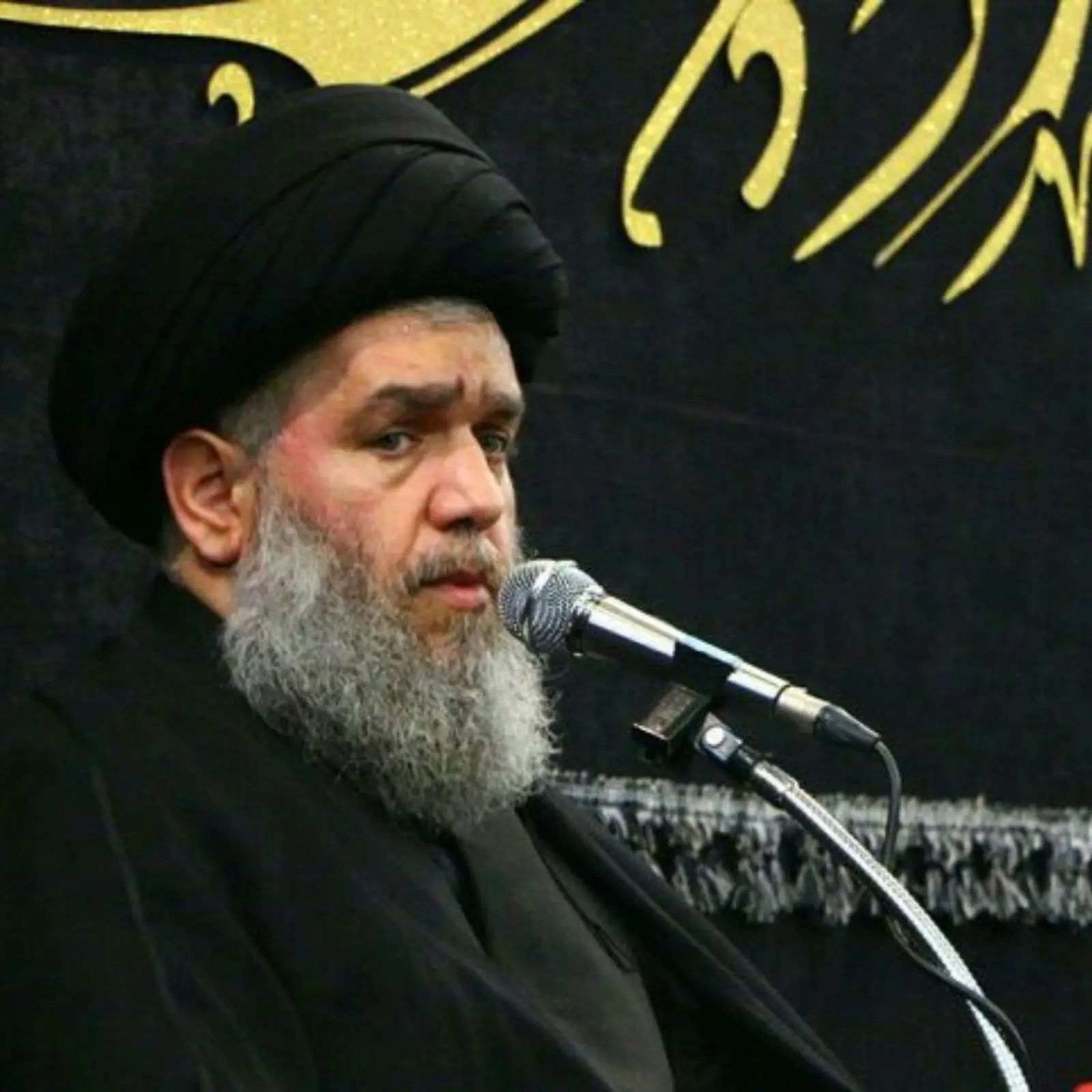 کاور سخنرانی شهادت حضرت معصومه حجت الاسلام سید حسین مومنی