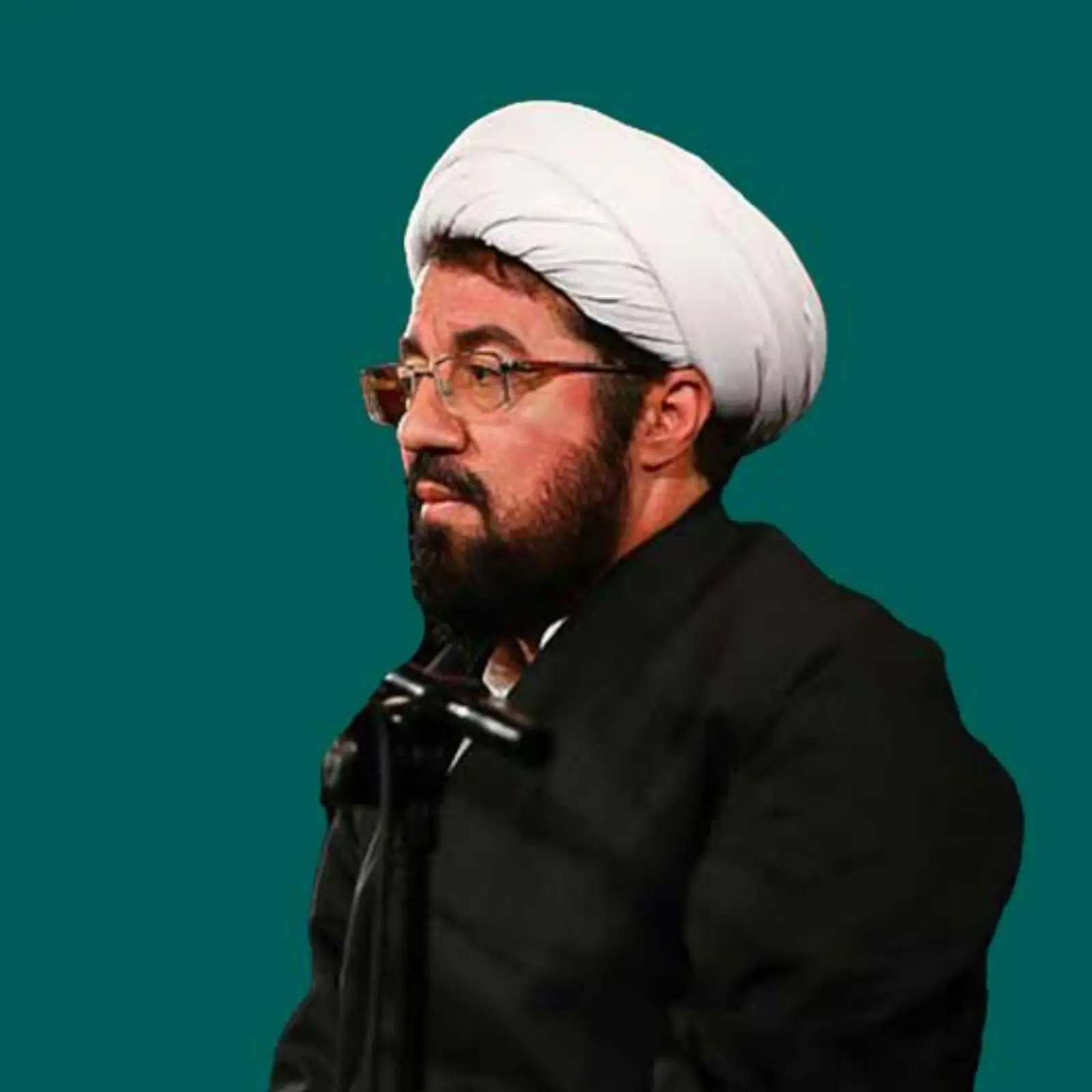 کاور سخنرانی شهادت حضرت حمزه حجت الاسلام عالی - مسعود عالی