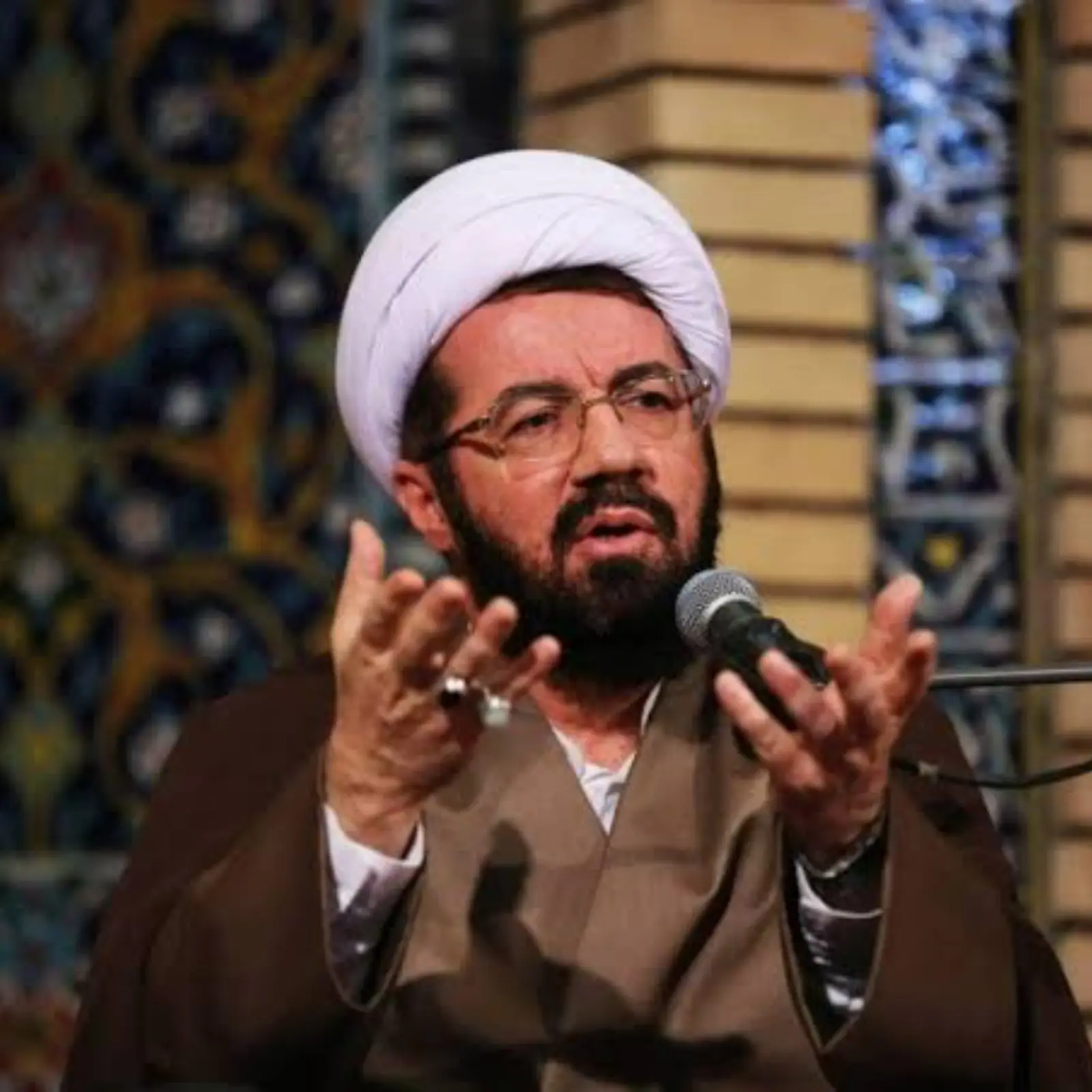 کاور سخنرانی ولادت حضرت زینب حجت الاسلام عالی - مسعود عالی
