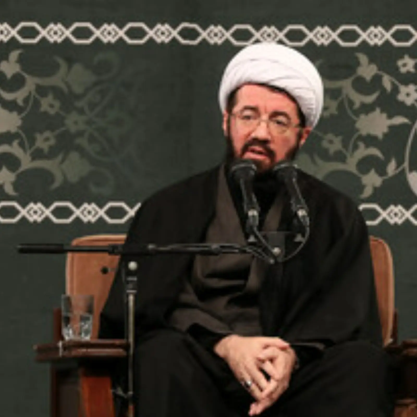کاور سخنرانی شب پنجم فاطمیه حجت الاسلام عالی - مسعود عالی