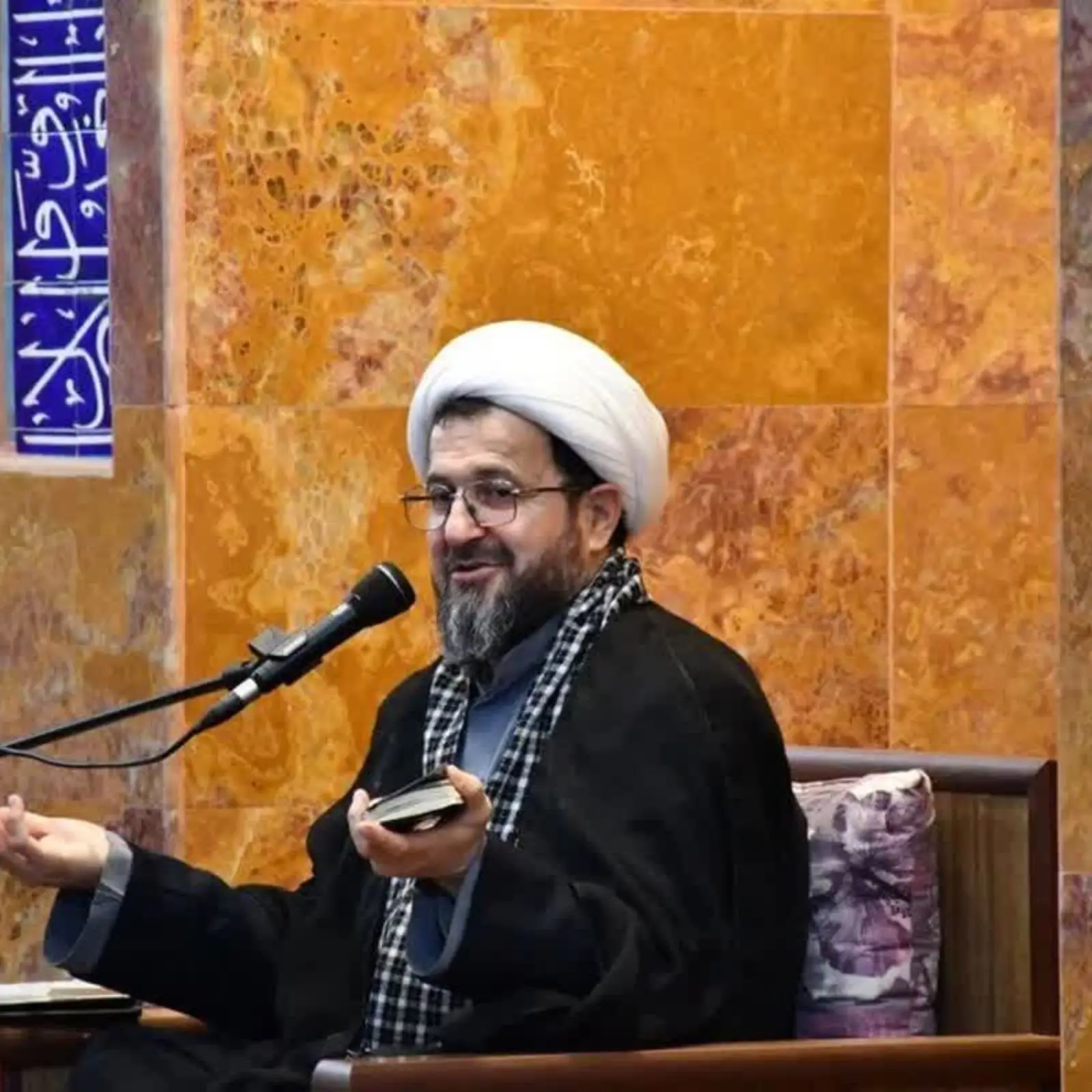 کاور سخنرانی هزینه ظهور و حکومت مهدوی حجت الاسلام ماندگاری - محمد مهدی ماندگاری