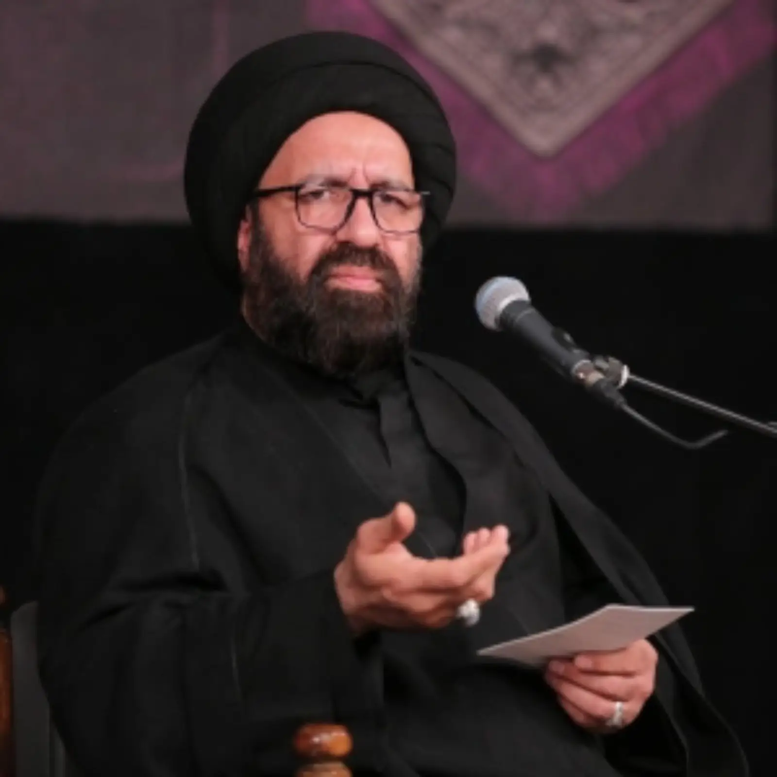 کاور سخنرانی غفلت از مرگ حجت الاسلام دارستانی - احمد دارستانی