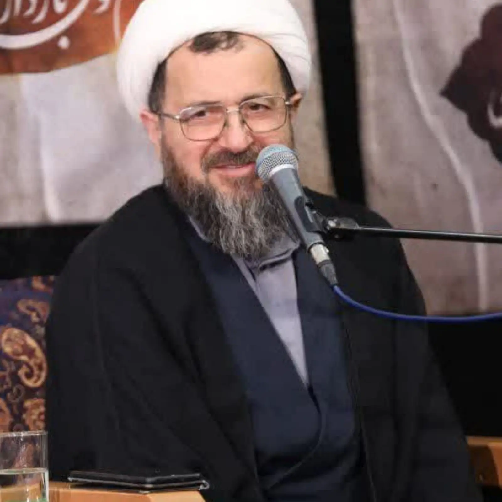 Cover: Lecture on the Theological Dimension of Man by Hojjatoleslam Mandegari - Mohamad mahdi mandegari