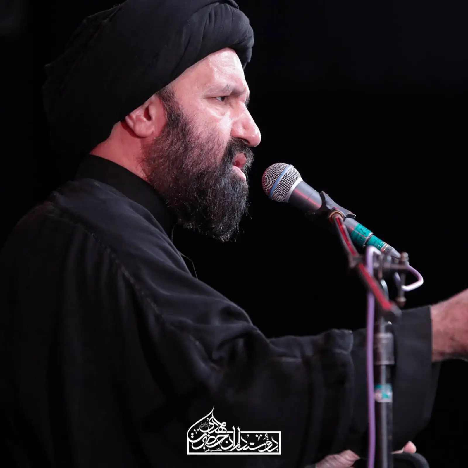 کاور سخنرانی داستان علی گندابی حجت الاسلام دارستانی - احمد دارستانی