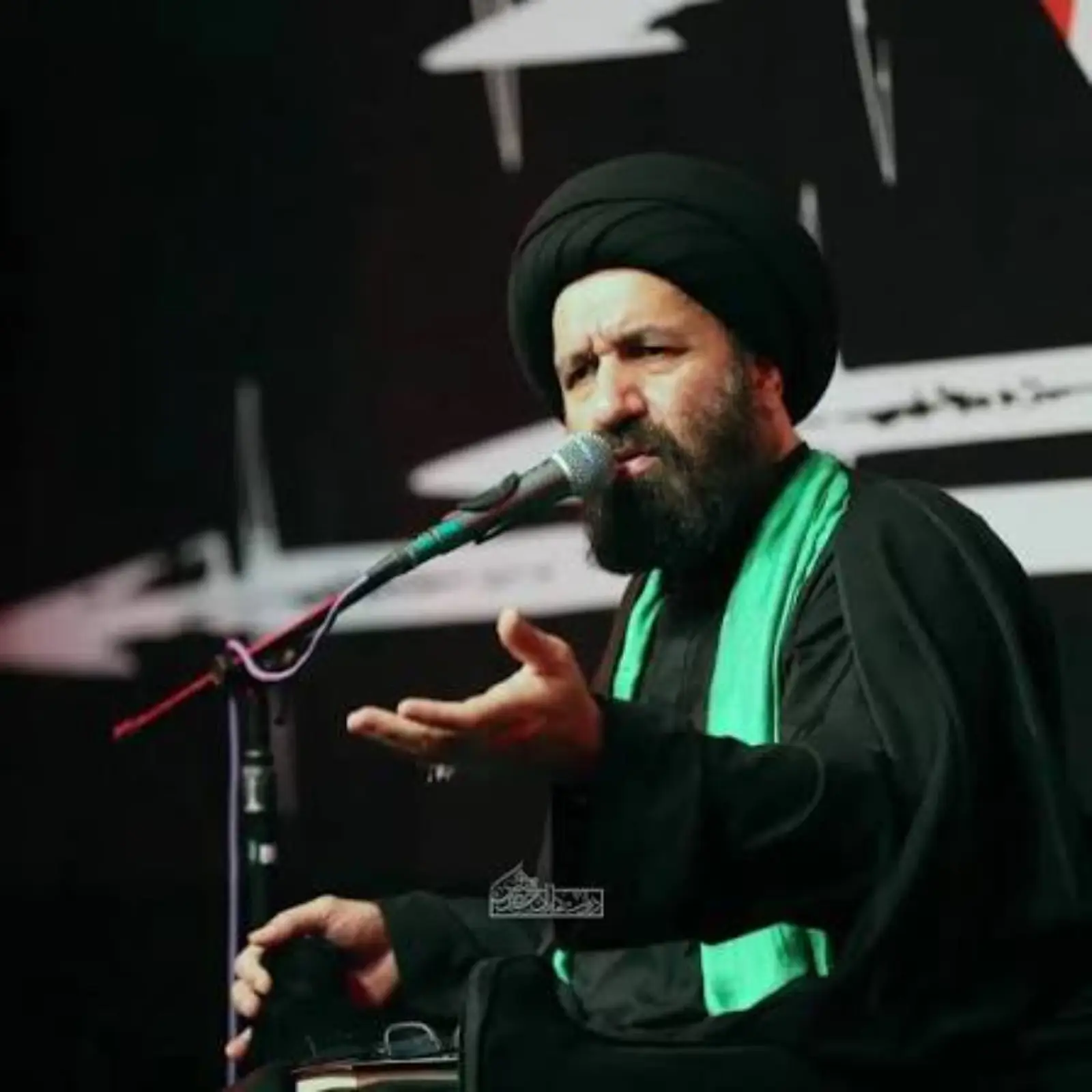 کاور سخنرانی داستان رسول ترک حجت الاسلام دارستانی - احمد دارستانی
