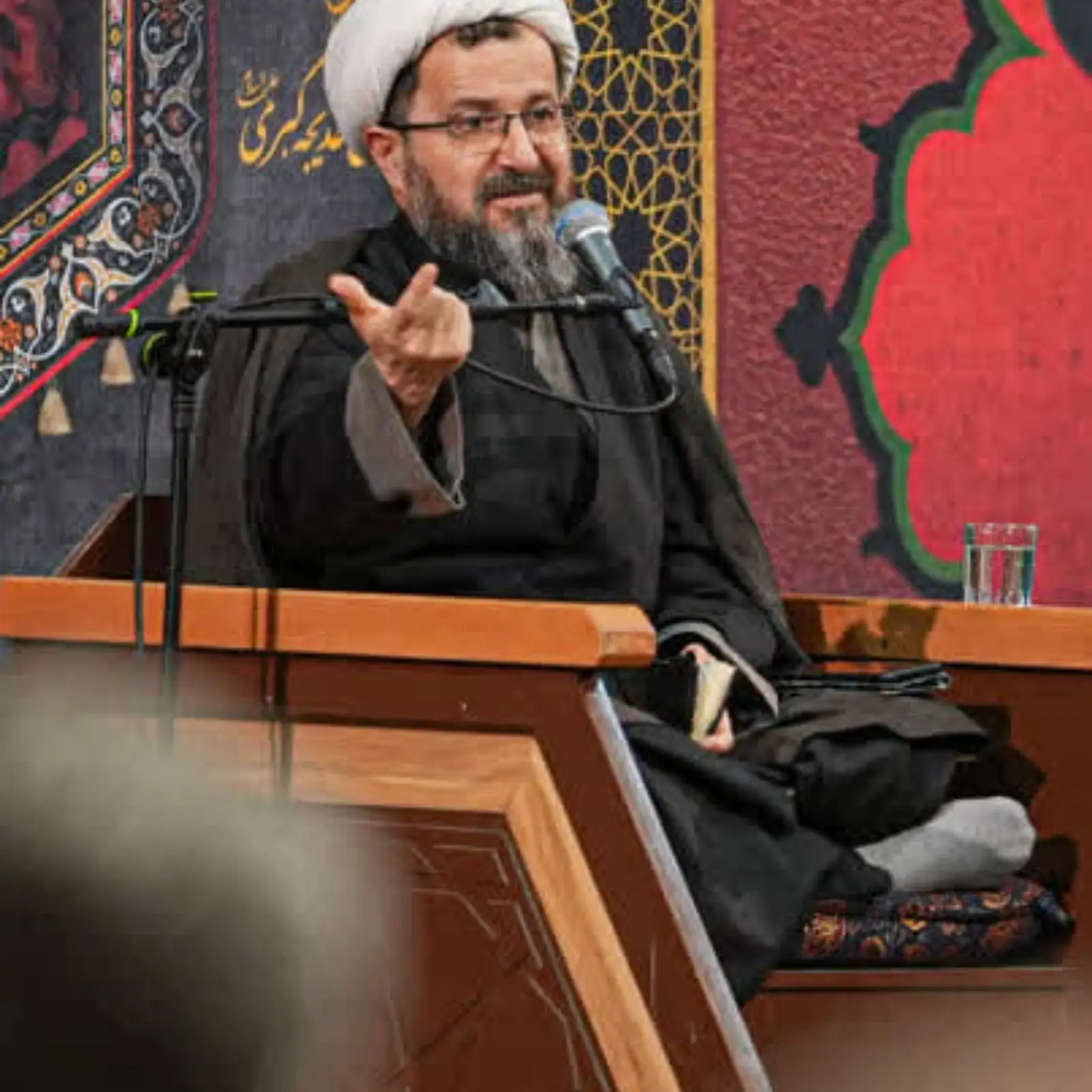 Cover: Speech by Hojjatoleslam Mandegari on the three categories of news in human life - Mohamad mahdi mandegari
