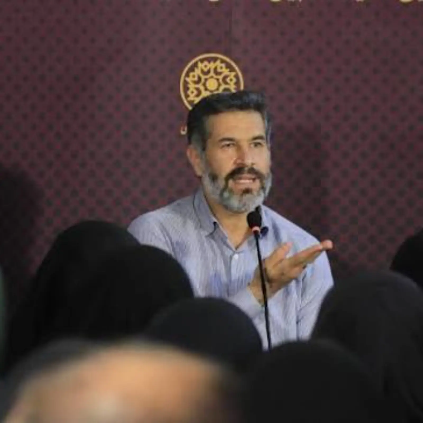 کاور سخنرانی ترس از مرگ استاد غلامی - علی غلامی