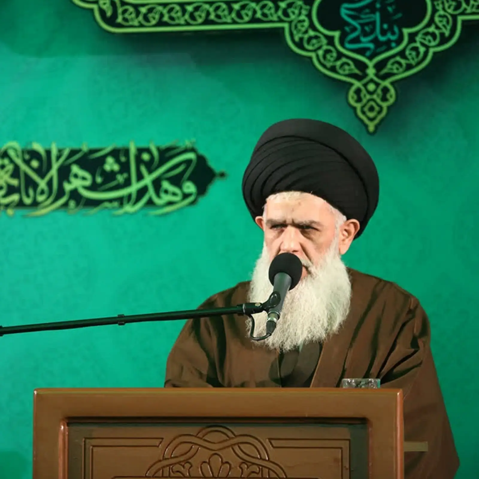 کاور سخنرانی راه حق حجت السلام مومنی - سید حسین مومنی