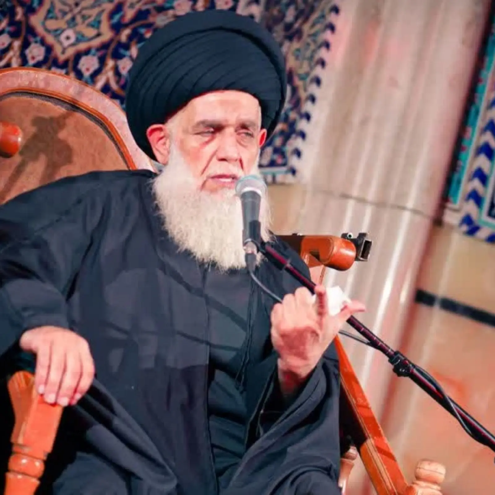 Cover: Speeches of the first decade of Muharram by Hojjat-ul-Salam Momeni - Seyed hosein momeni