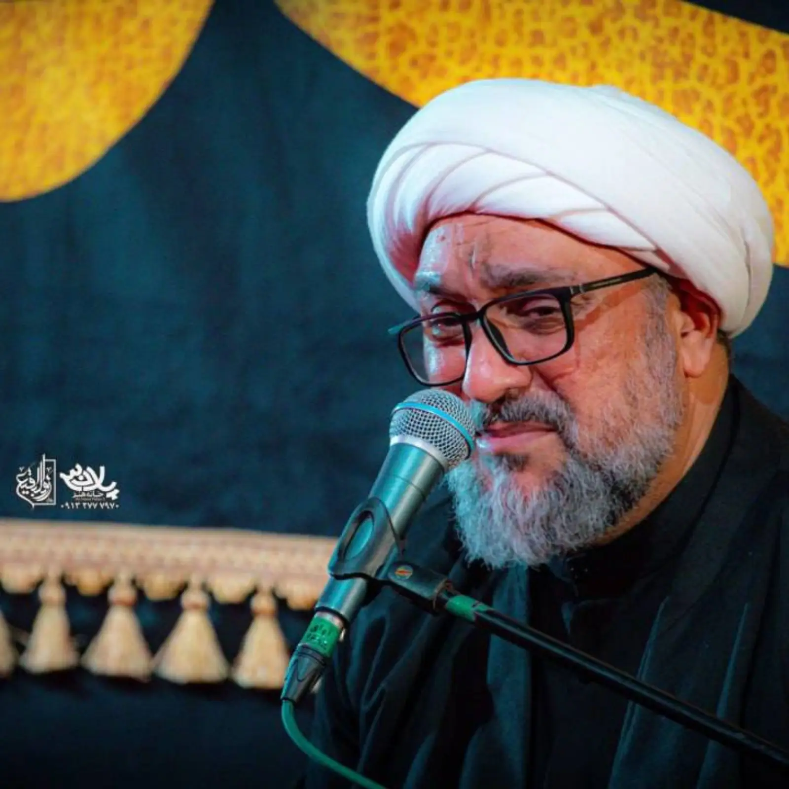 Cover: Hojjat-ul-Islam Sarraf's speech on the night of Ashura - Abbas sarraf