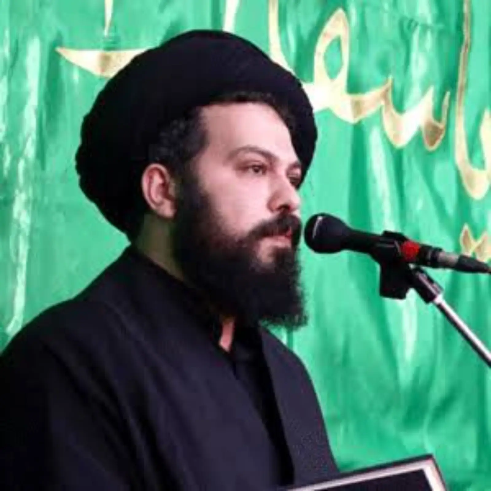 کاور سخنرانی گوشه از فضیلت های امام علی حجت الاسلام صادقی - سید علی صادقی