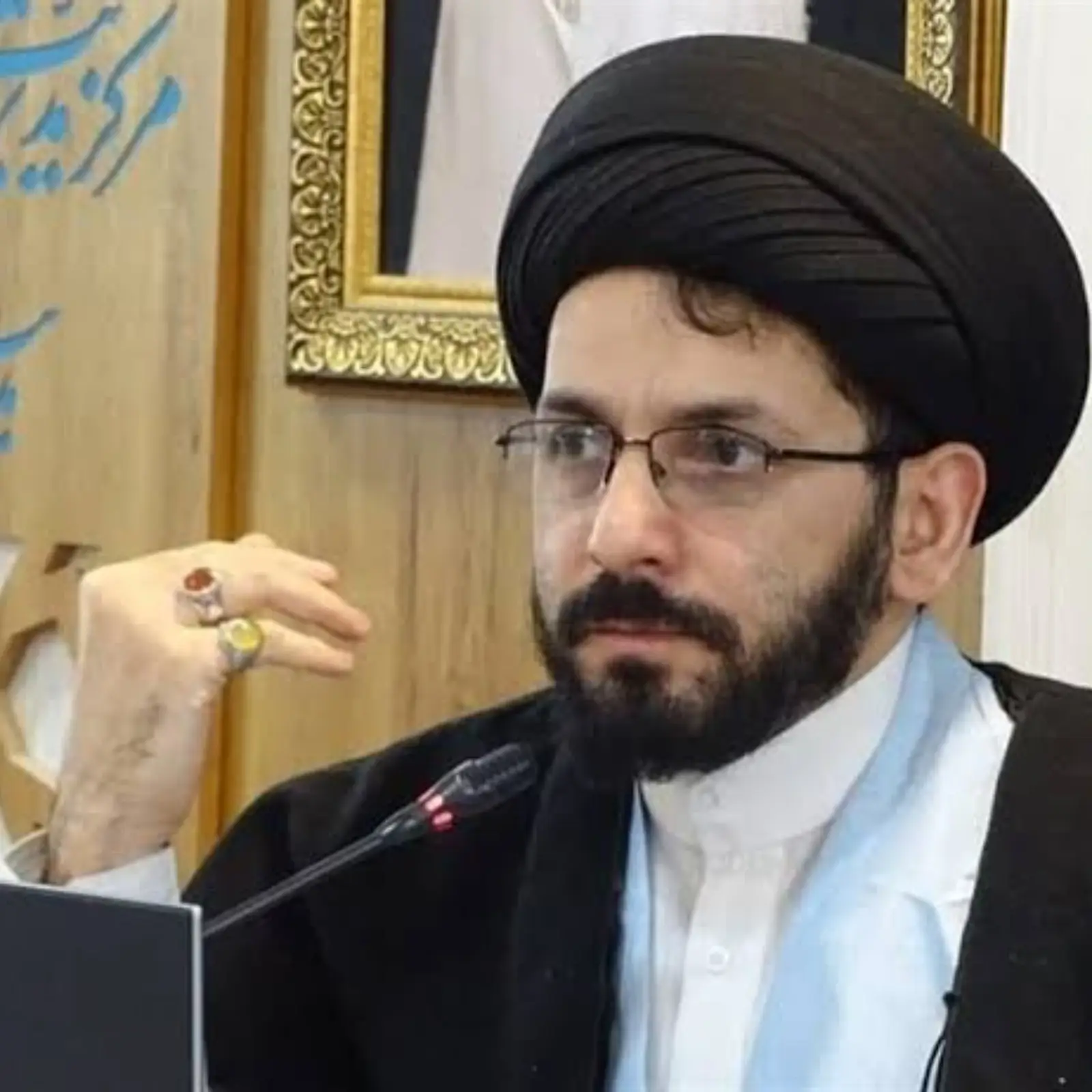 کاور سخنرانی حضرت زینب علمدار جهاد تبیین حجت الاسلام راجی - سید محمدحسین راجی