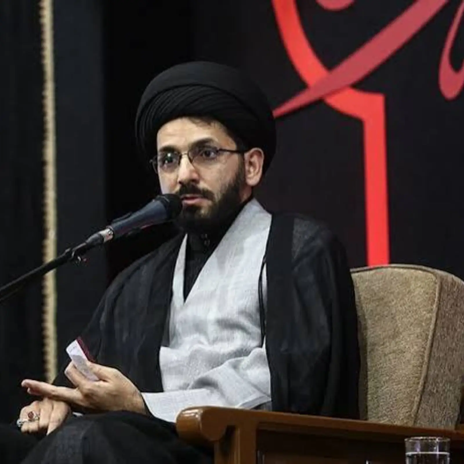 کاور سخنرانی جهادی بزرگ برای جهش ایران حجت الاسلام راجی - سید محمدحسین راجی